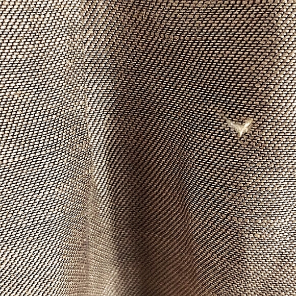 Liz Claiborne Skirt Women 6 Pencil Linen Blend Lined Zip Back Rust Office Siren - Picture 8 of 9